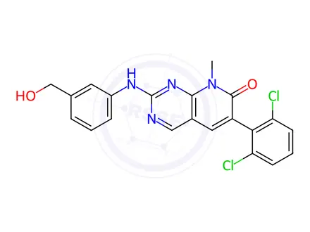 Chemical structure of PD 0166285 Impurity 162