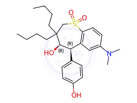 Chemical structure of Maralixibat Impurity 12