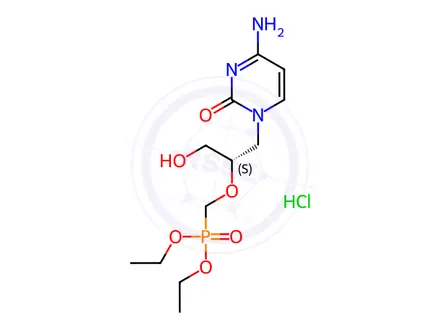 Chemical structure of Cidofovir Impurity 9 (Cidofovir USP Related Compound B)