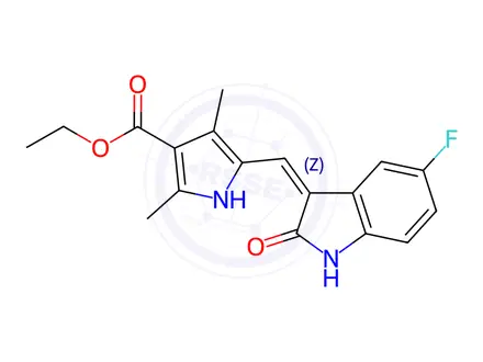 Chemical structure of Sunitinib Impurity 150