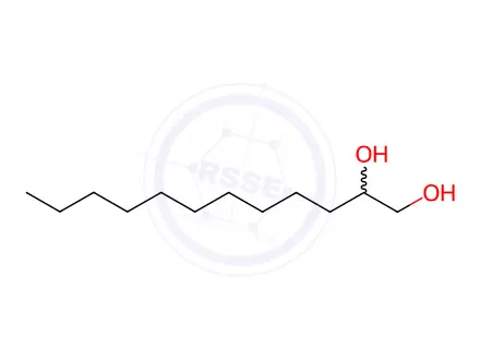 Chemical structure of Dodecane-1,2-diol