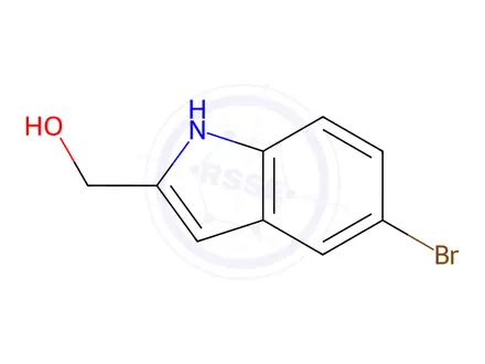 Chemical structure of (5-bromo-1H-indol-2-yl)methanol