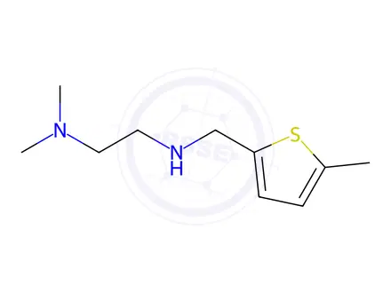 Chemical structure of N1,N1-Dimethyl-N2-((5-methylthiophen-2-yl)methyl)ethane-1,2-diamine