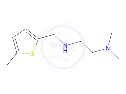 Chemical structure of N1,N1-Dimethyl-N2-((5-methylthiophen-2-yl)methyl)ethane-1,2-diamine dihydrochloride