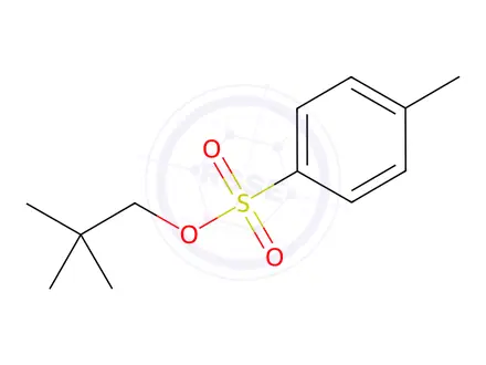 Chemical structure of neopentyl 4-methylbenzenesulfonate