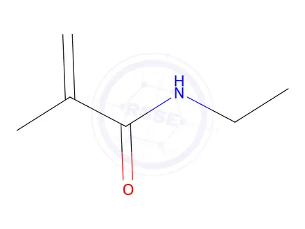 Chemical structure of N-ethylmethacrylamide