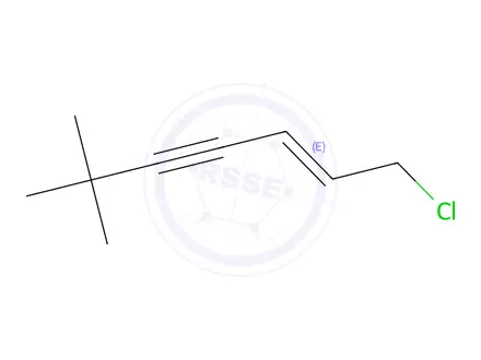 Chemical structure of 1-Chloro-6,6-dimethyl-2-hepten-4-yne
