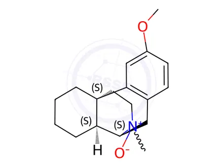 Chemical structure of Dextromethorphan Impurity IV(CP)
