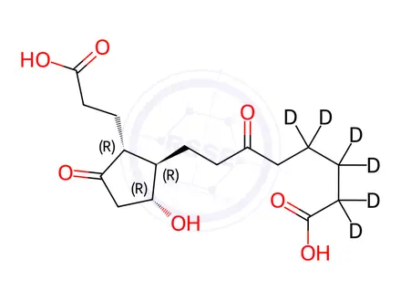 Chemical structure of PGE-M-d6