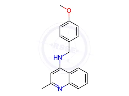 Chemical structure of Dequalinium Impurity 34