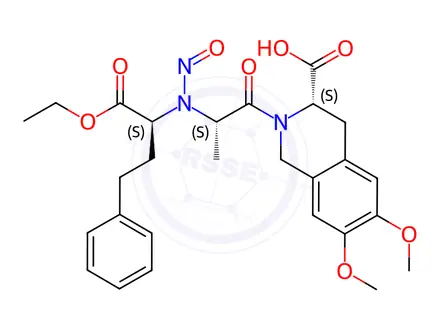 Chemical structure of N-Nitroso Moexipril