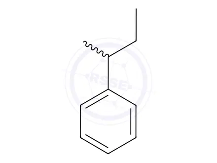 Chemical structure of sec-Butylbenzene
