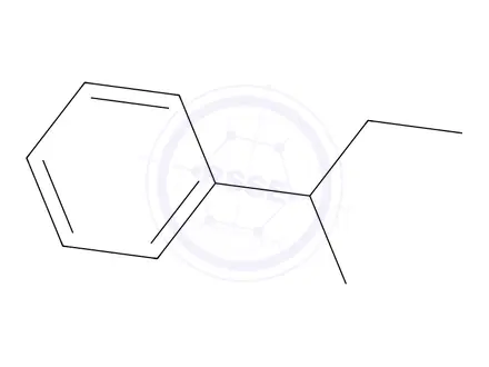 Chemical structure of SEC-BUTYLBENZENE