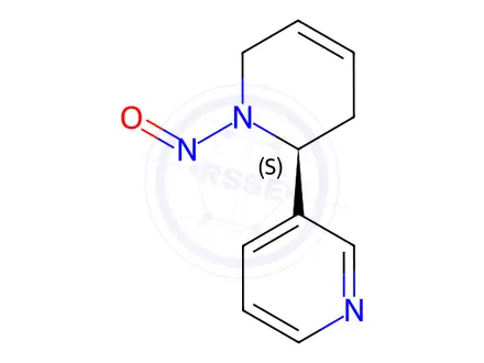 Chemical structure of (S)-N-Nitrosoanatabine
