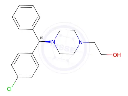 Chemical structure of Levocetirizine Impurity 1
