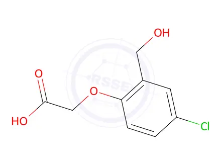 Chemical structure of CLOXYFONAC