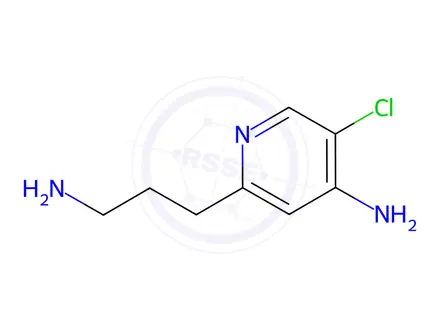 Chemical structure of 2-(3-Aminopropyl)-5-chloropyridin-4-amine