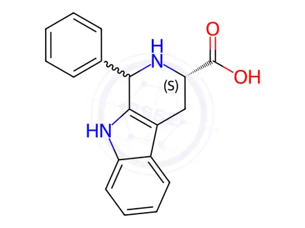 Chemical structure of 3S-1,2,3,4-tetrahydro-β-carboline-3-carboxylic acids