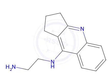 Chemical structure of N-(2,3-Dihydro-1H-cyclopenta[b]quinolin-9-yl)ethane-1,2-diamine