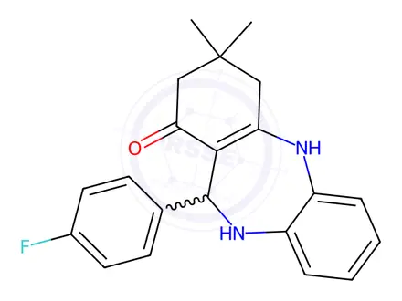 Chemical structure of WAY-300176
