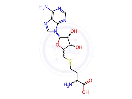 Chemical structure of Ademetionine 1,4-Butanedisulfonate Impurity 55
