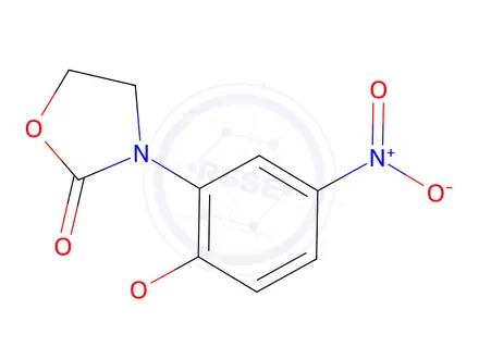 Chemical structure of 3-(2-Methoxy-5-nitrophenyl)oxazolidin-2-one