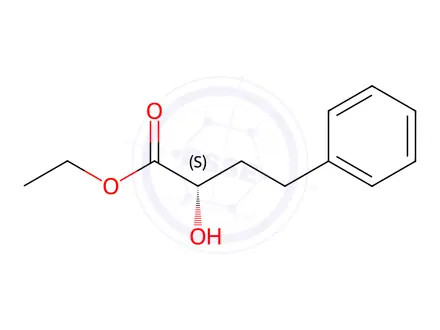 Chemical structure of (S)-2-Hydroxy-4-phenylbutyric Acid Ethyl Ester