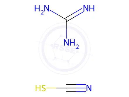 Chemical structure of Guanidine Thiocyanate
