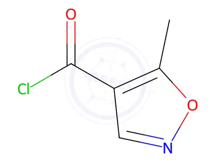 Chemical structure of 5-Methyl-4-isoxazolecarbonyl chloride