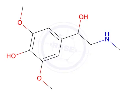 Chemical structure of Dimetofrine