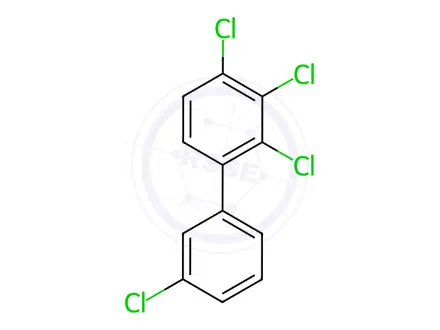 Chemical structure of PCB No. 55