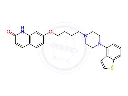 Chemical structure of Brexpiprazole