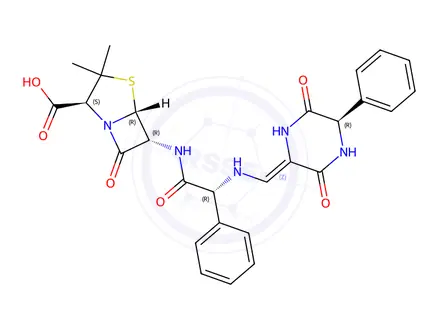 Chemical structure of Ampicillin Impurity 78