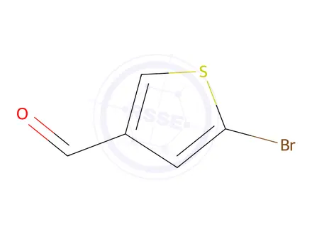 Chemical structure of 5-bromothiophene-3-carbaldehyde