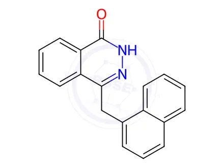 Chemical structure of 4-(Naphthalen-1-ylmethyl)phthalazin-1(2H)-one