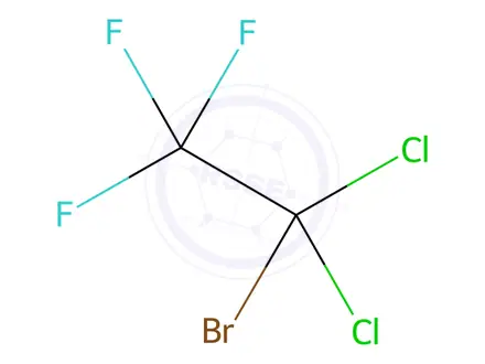 Chemical structure of Halothane Impurity 9 (Halothane EP Impurity I)
