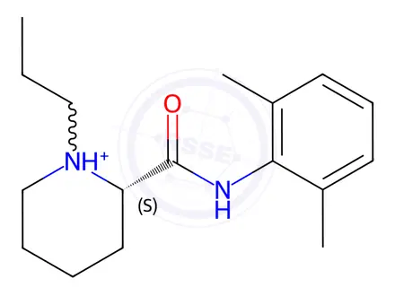 Chemical structure of Ropivacaine Hydrochloride (1605500)