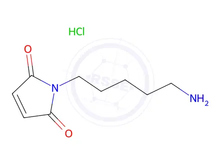 Chemical structure of 1-(5-Aminopentyl)-1H-pyrrole-2,5-dione hydrochloride