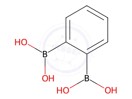 Chemical structure of Boronic acid, 1,2-phenylenebis-(9CI)