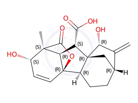 Chemical structure of Gibberellin A68