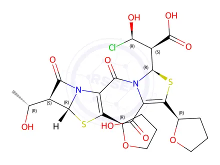 Chemical structure of Faropenem Impurity 21