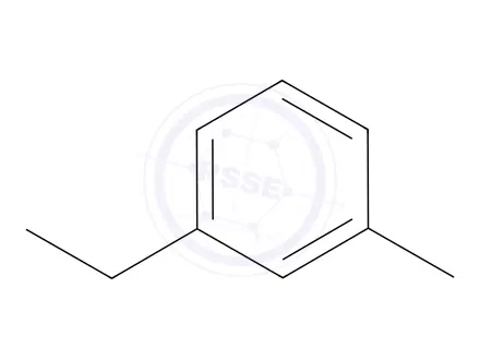 Chemical structure of 3-Ethyltoluene