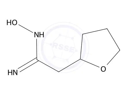 Chemical structure of N-hydroxy-2-tetrahydrofuran-2-yl-acetamidine