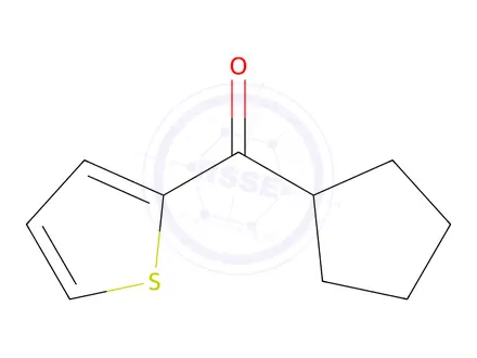Chemical structure of cyclopentyl(thiophen-2-yl)methanone