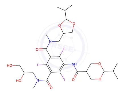 Chemical structure of Iobitridol Impurity 18