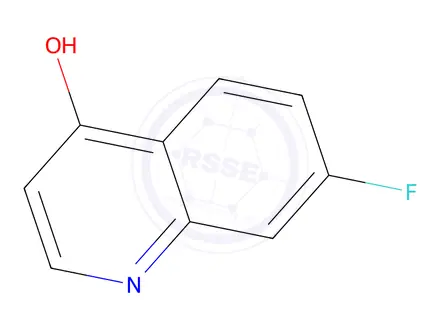 Chemical structure of 7-Fluoroquinolin-4(1H)-one