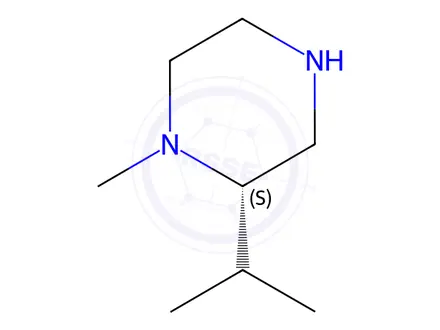 Chemical structure of (S)-2-Isopropyl-1-methylpiperazine dihydrochloride