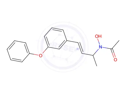 Chemical structure of BW B218C