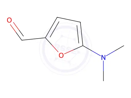 Chemical structure of 5-(dimethylamino)furan-2-carbaldehyde