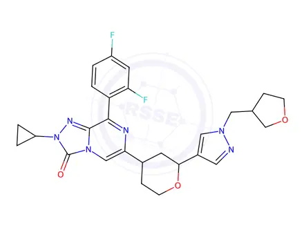 Chemical structure of WP 1066 Impurity 66